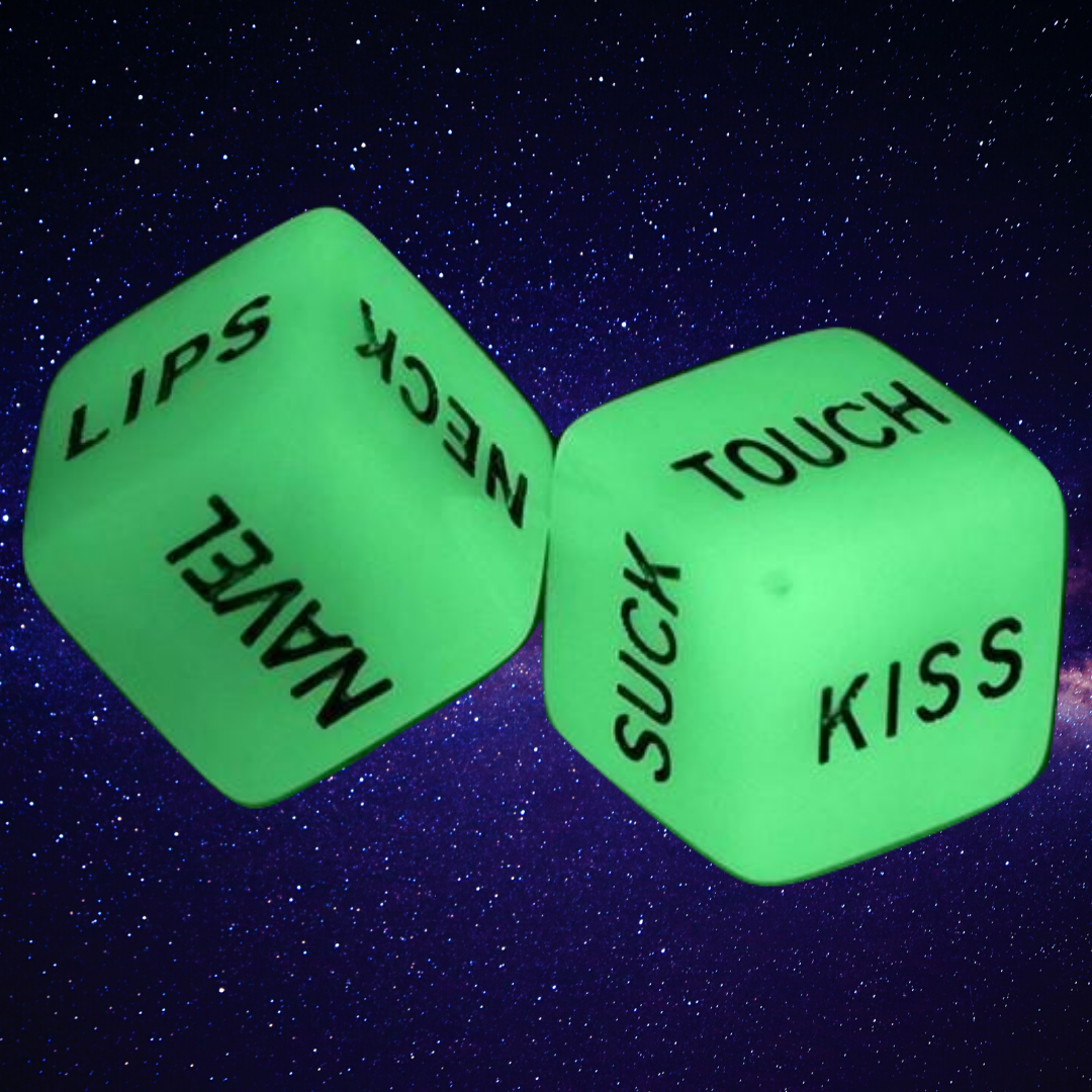 Couples Gift - Glow In The Dark Dice Game - Sexy Dice » Savvy Gifts